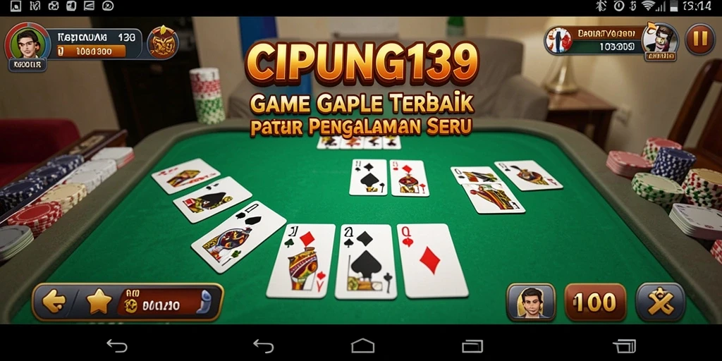 Tampilan gameplay Gaple yang seru dan interaktif.