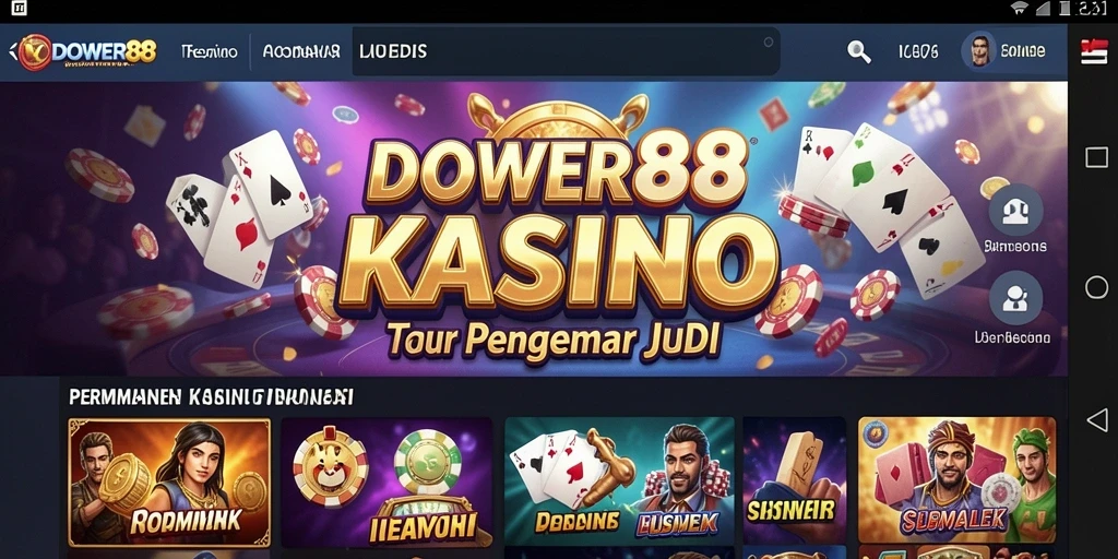 Tampilan gameplay DOWER88 dengan grafis yang memukau.