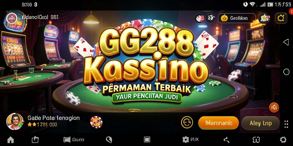 Screenshot GG288 menampilkan gameplay Kasino yang seru dan mengasyikkan.