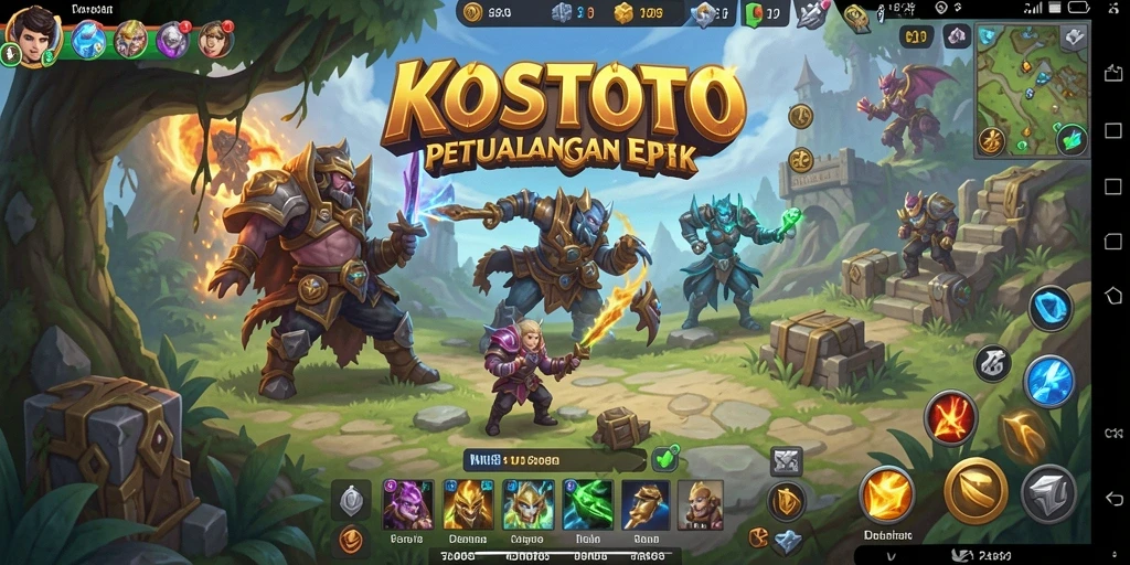 Pengalaman seru dalam gameplay RPG KOSTOTO.