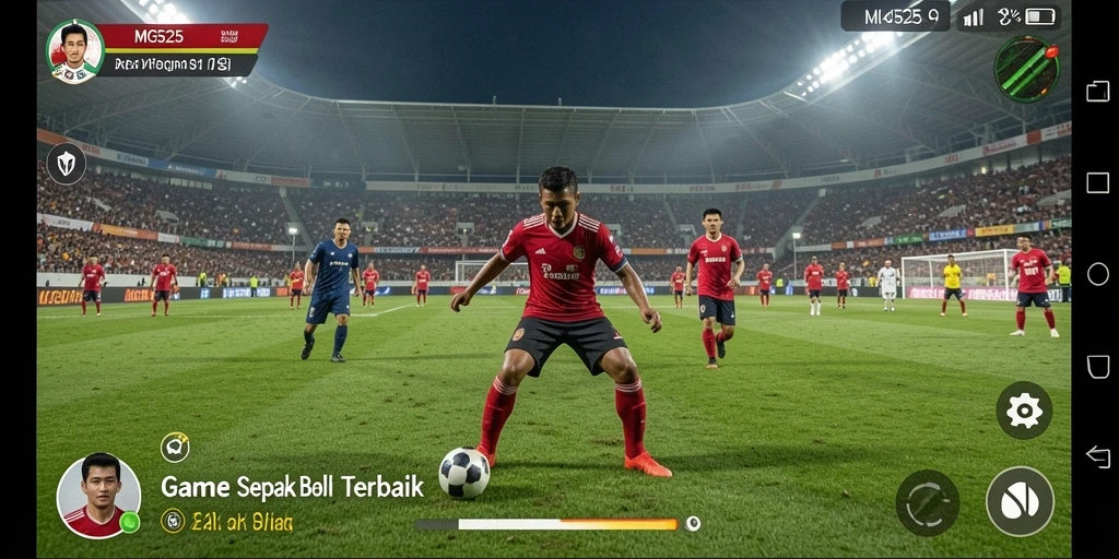 Tampilan gameplay MG525 yang menarik dan menegangkan.