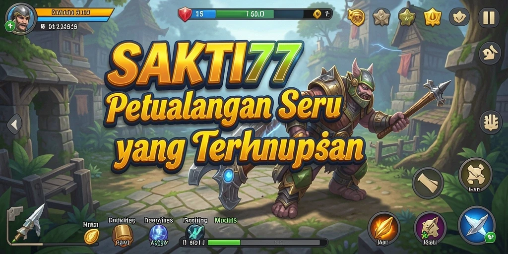 Screenshot gameplay SAKTI77 menampilkan aksi seru dan eksplorasi petualangan.