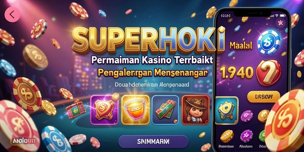 Tampilan menarik dari gameplay <strong>SUPERHOKI</strong> yang penuh aksi.